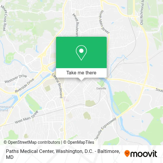 Paths Medical Center map