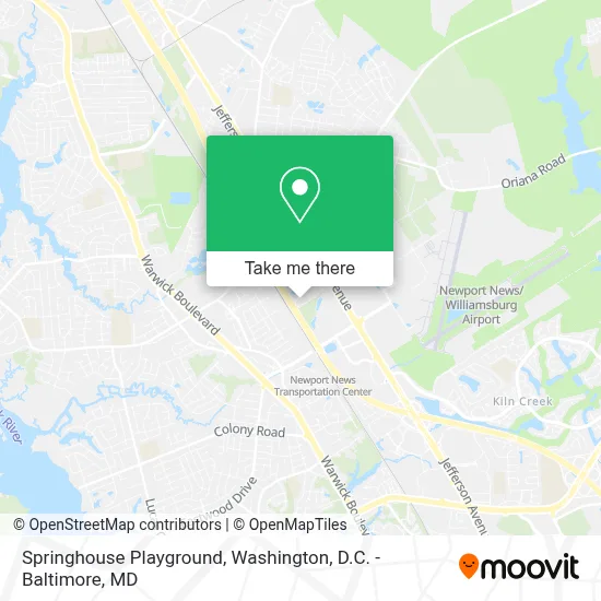 Springhouse Playground map