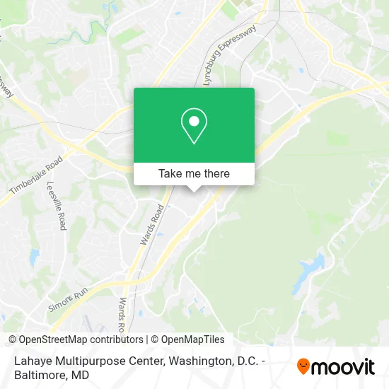 Lahaye Multipurpose Center map