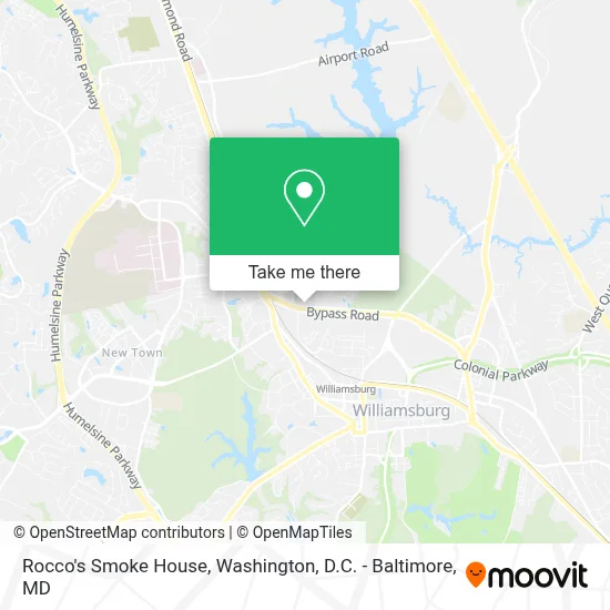 Rocco's Smoke House map