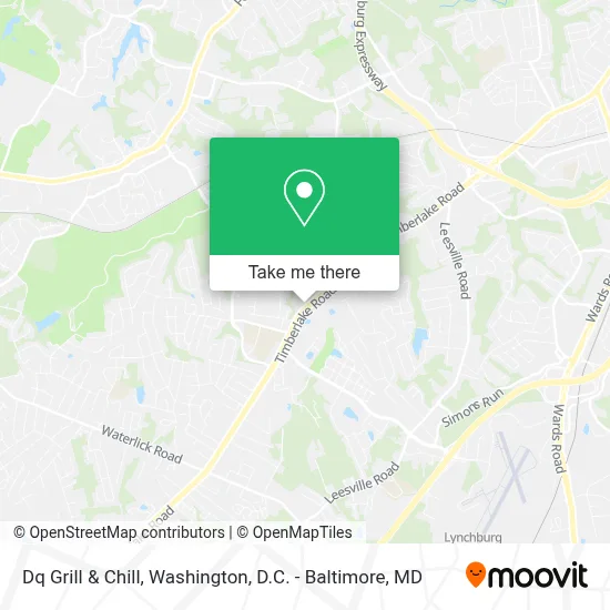 Dq Grill & Chill map