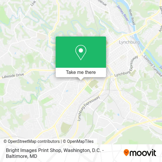 Bright Images Print Shop map