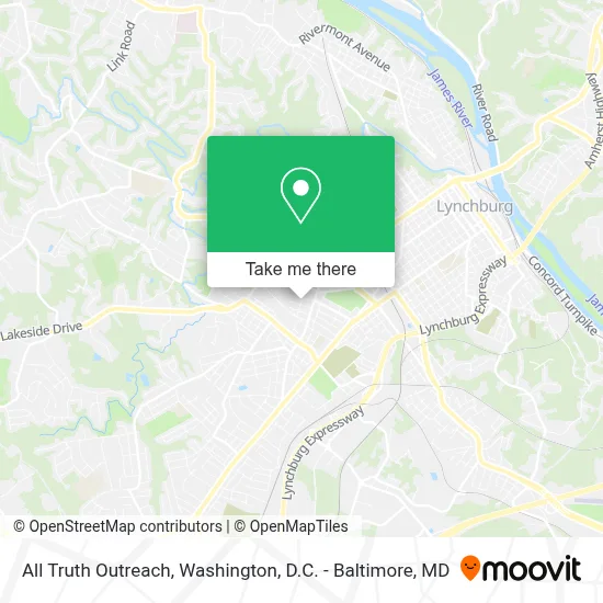 All Truth Outreach map
