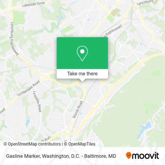 Gasline Marker map