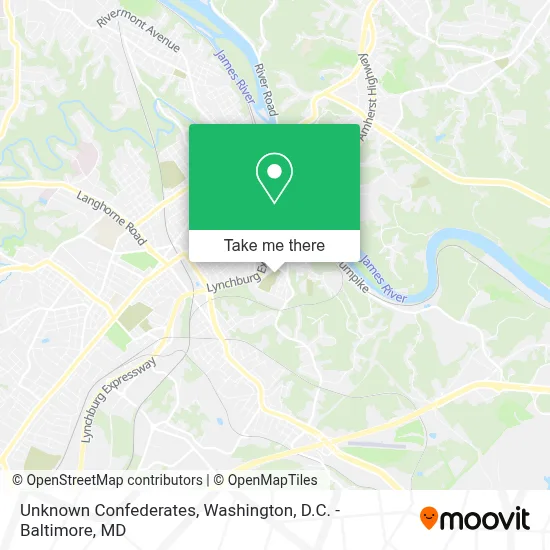 Unknown Confederates map