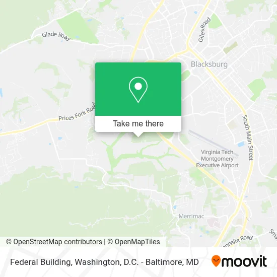 Federal Building map