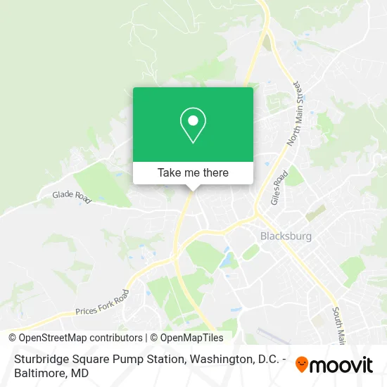 Sturbridge Square Pump Station map