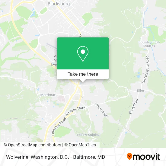Wolverine map