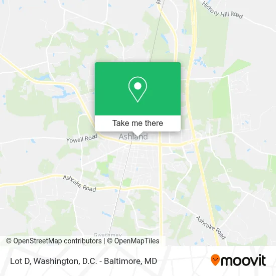Lot D map