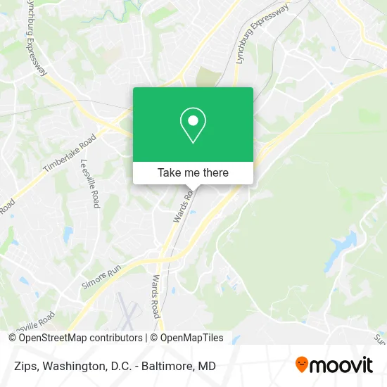 Zips map