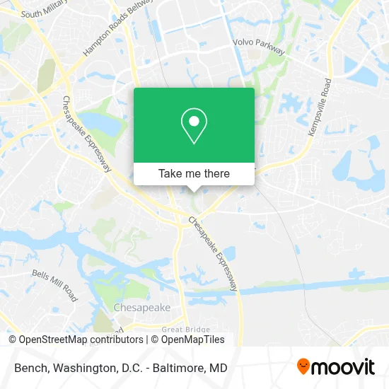 Bench map