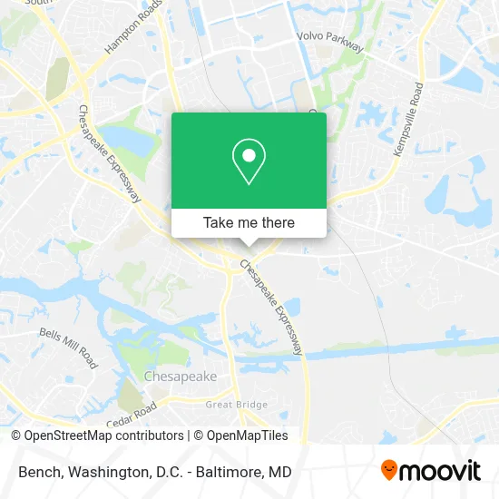 Bench map