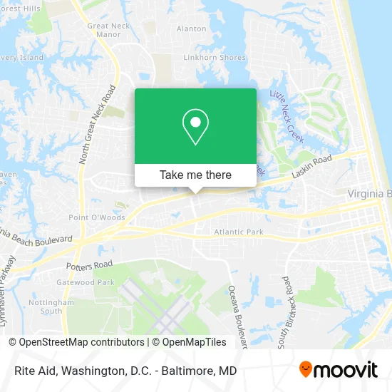 Rite Aid map