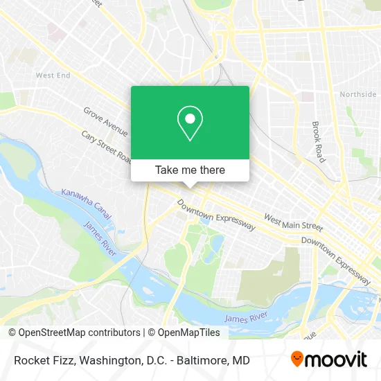 Rocket Fizz map