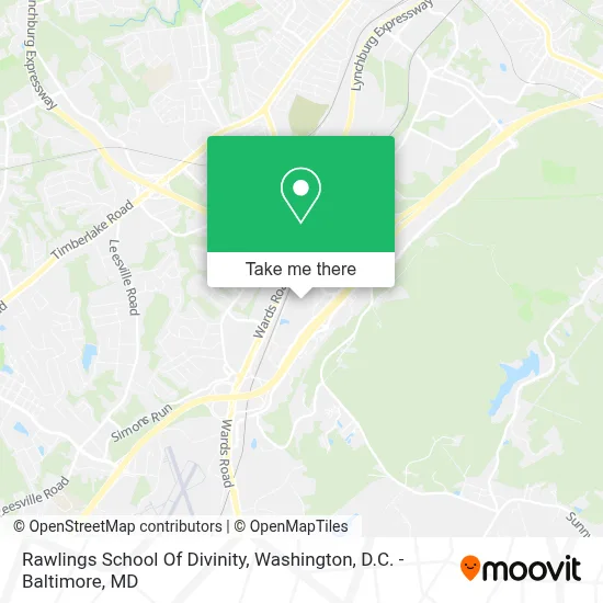 Rawlings School Of Divinity map