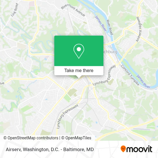 Airserv map