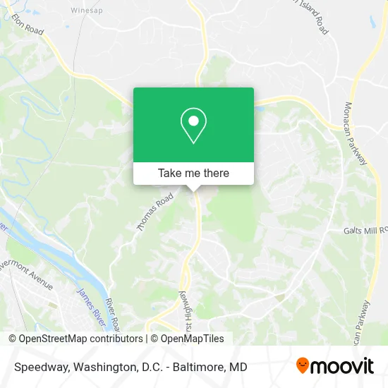 Speedway map