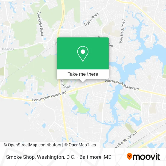 Smoke Shop map