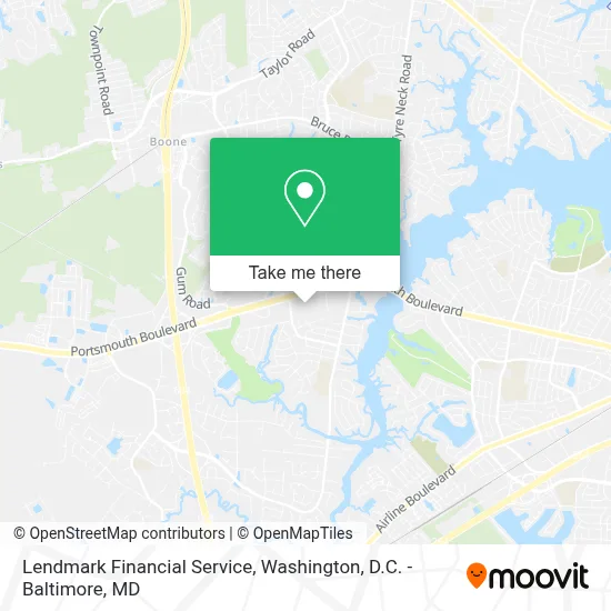 Lendmark Financial Service map