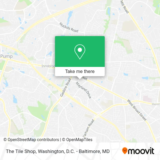The Tile Shop map