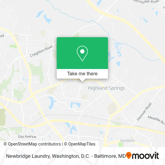 Newbridge Laundry map