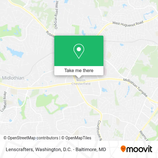 Lenscrafters map