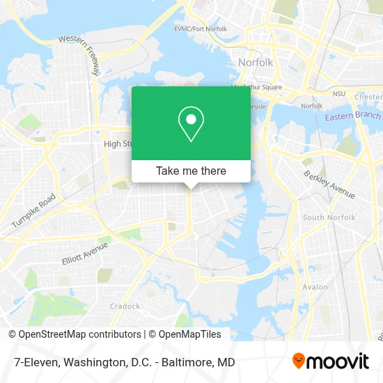 7-Eleven map