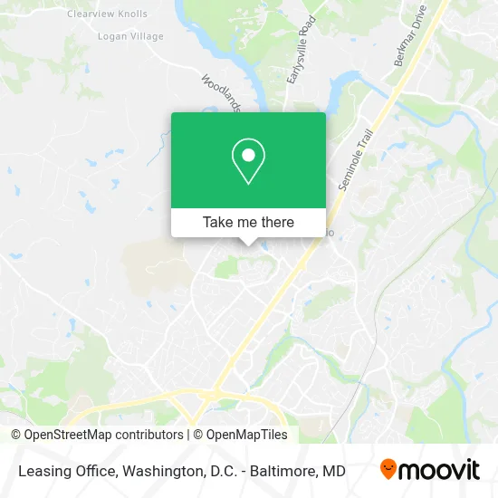 Leasing Office map