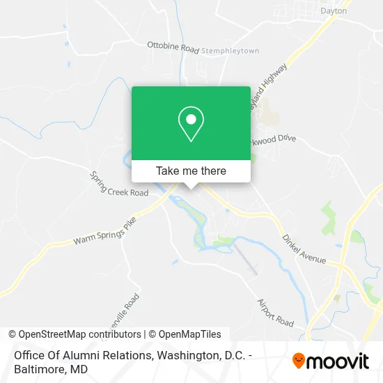 Office Of Alumni Relations map