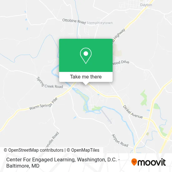 Center For Engaged Learning map