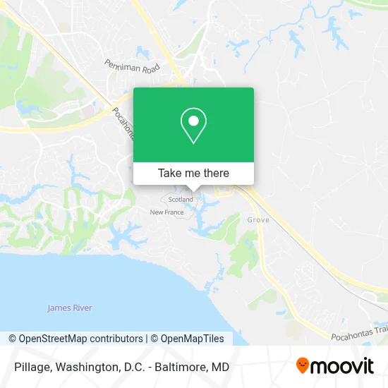 Pillage map