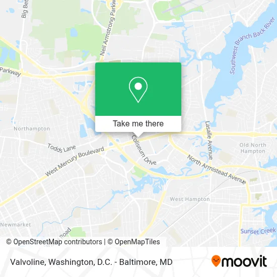 Valvoline map