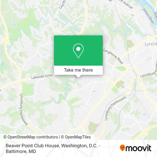Beaver Point Club House map