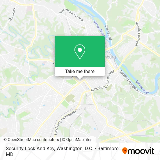 Security Lock And Key map