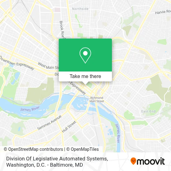 Division Of Legislative Automated Systems map