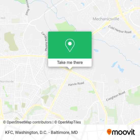 Kfc map