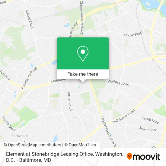 Element at Stonebridge Leasing Office map
