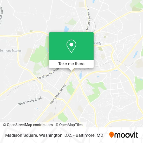 Madison Square map
