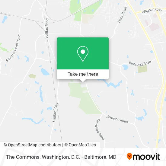 The Commons map