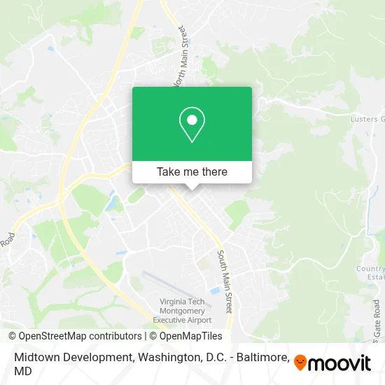 Midtown Development map