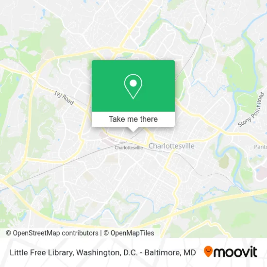 Little Free Library map