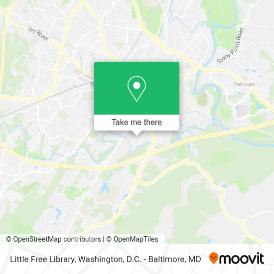 Little Free Library map