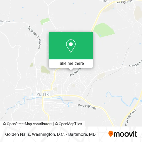 Golden Nails map