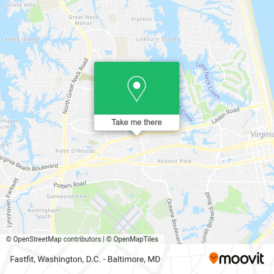 Fastfit map