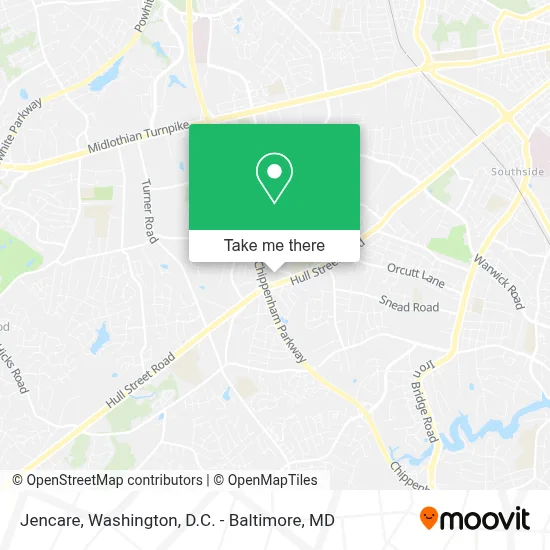Jencare map