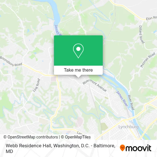 Webb Residence Hall map