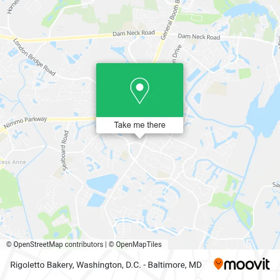 Rigoletto Bakery map