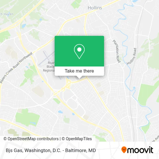 Bjs Gas map