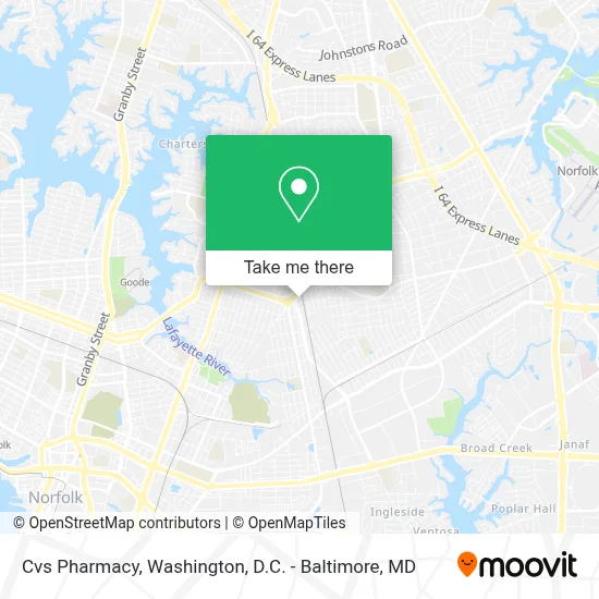 Cvs Pharmacy map