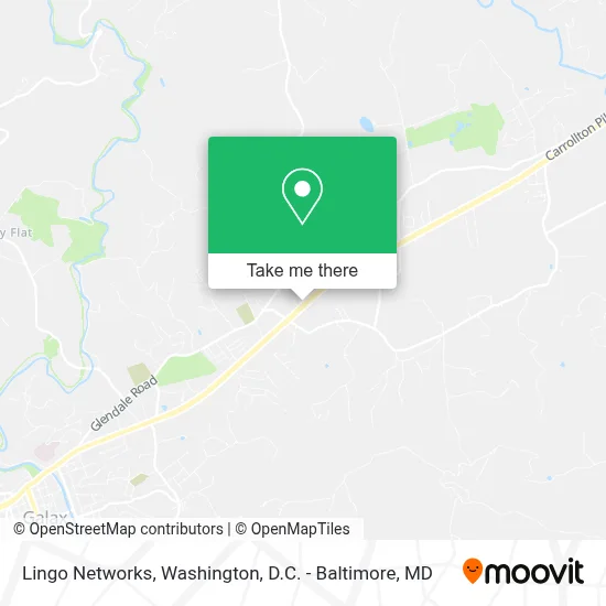 Lingo Networks map